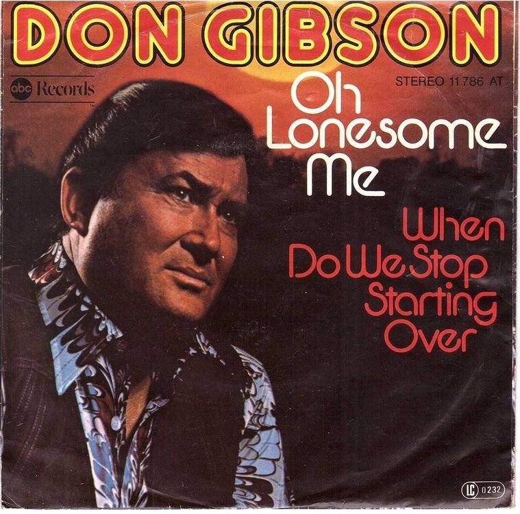 Dischi in vinile: Don Gibson  --  Oh lonesome me  Single7 – Usato da Rheinau venduto da thespecials