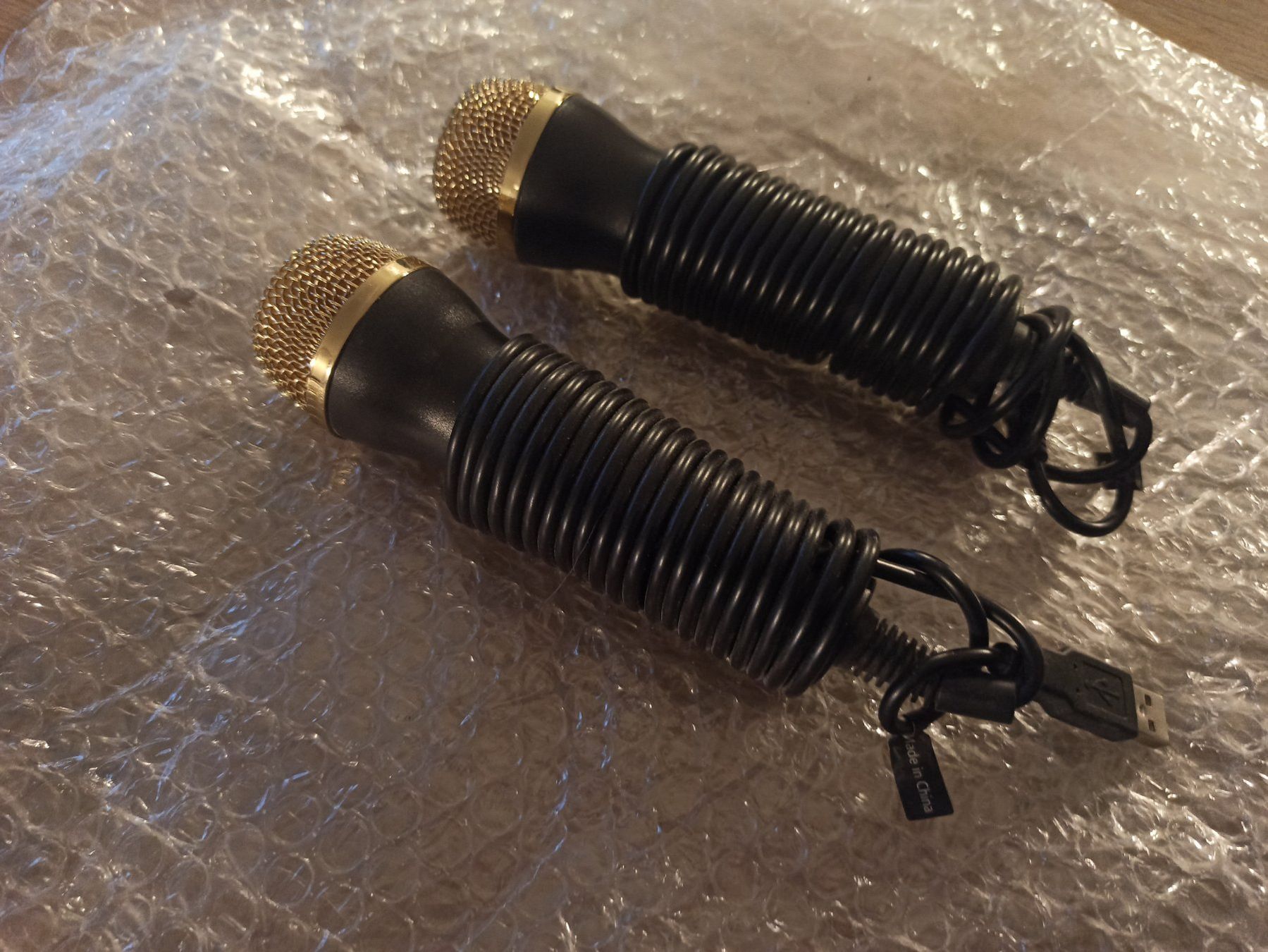 Microfoni: 2 x USB Mikrofone - Gold Set - PS4 – Usato da Oberweningen venduto da mar_87mx 1