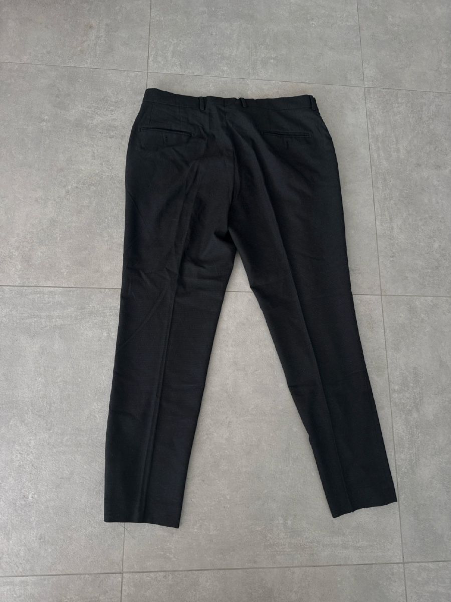 Pantaloni: Herren Hose schwarz Grösse 50 – Usato da Elsau venduto da shoppa 3