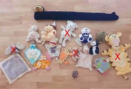 Lot peluches diverses