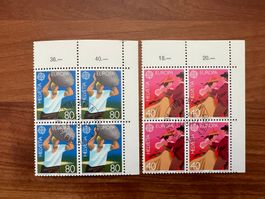 1981 CH Erstag gest.Viererblock mit Tab  (K113)