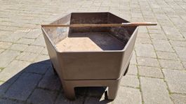 Top Pflanzkasten mit Ständer, Braun!