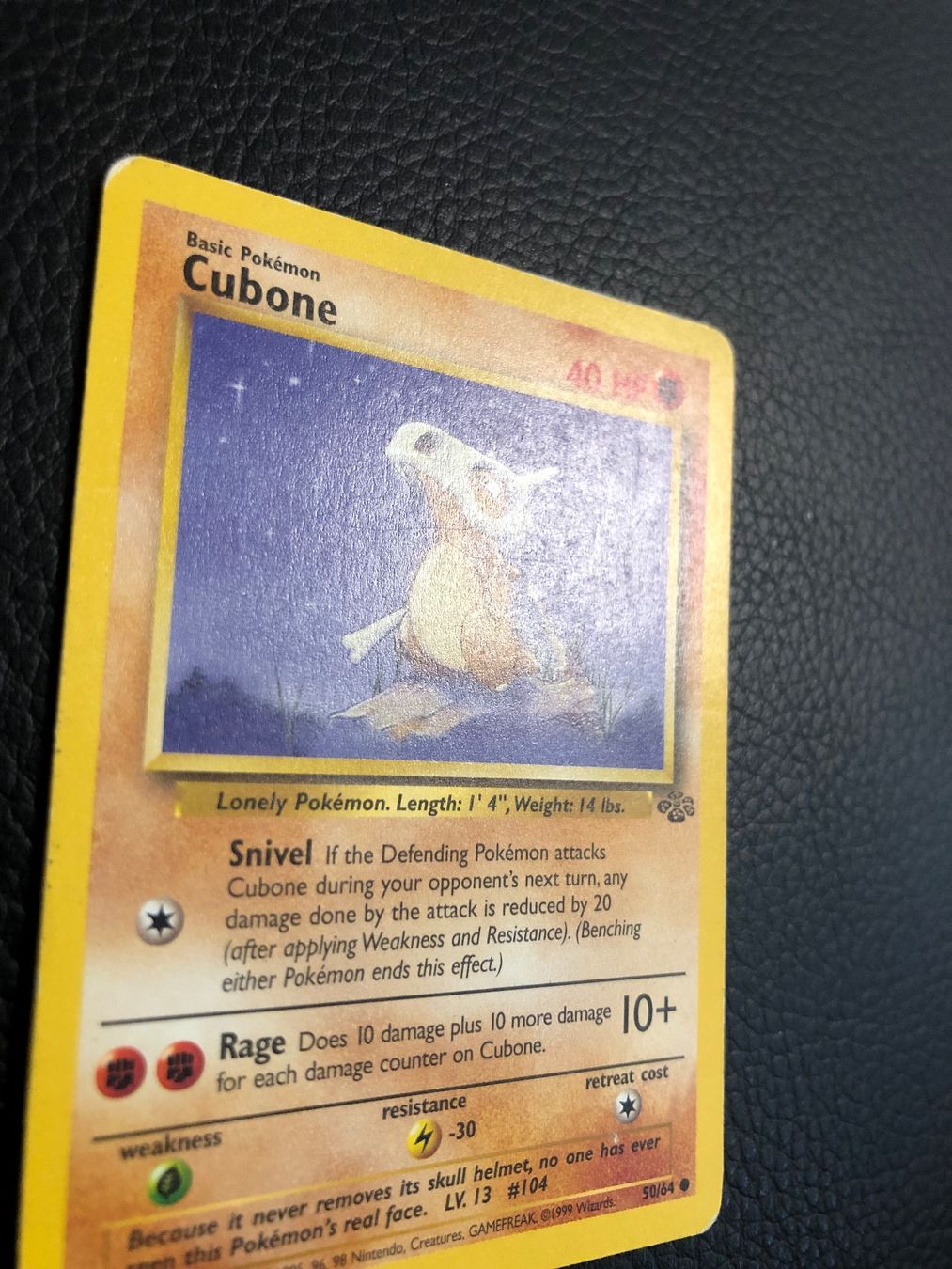 Pokémon Sammelbilder & Trading cards: 1999 Jungle Cubone 50/64 Ab 1 – Gebraucht aus Paradiso von Pkmn10 1