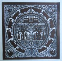 Ueli Hofer. Scherenschnitt. In der Darstellung signiert.