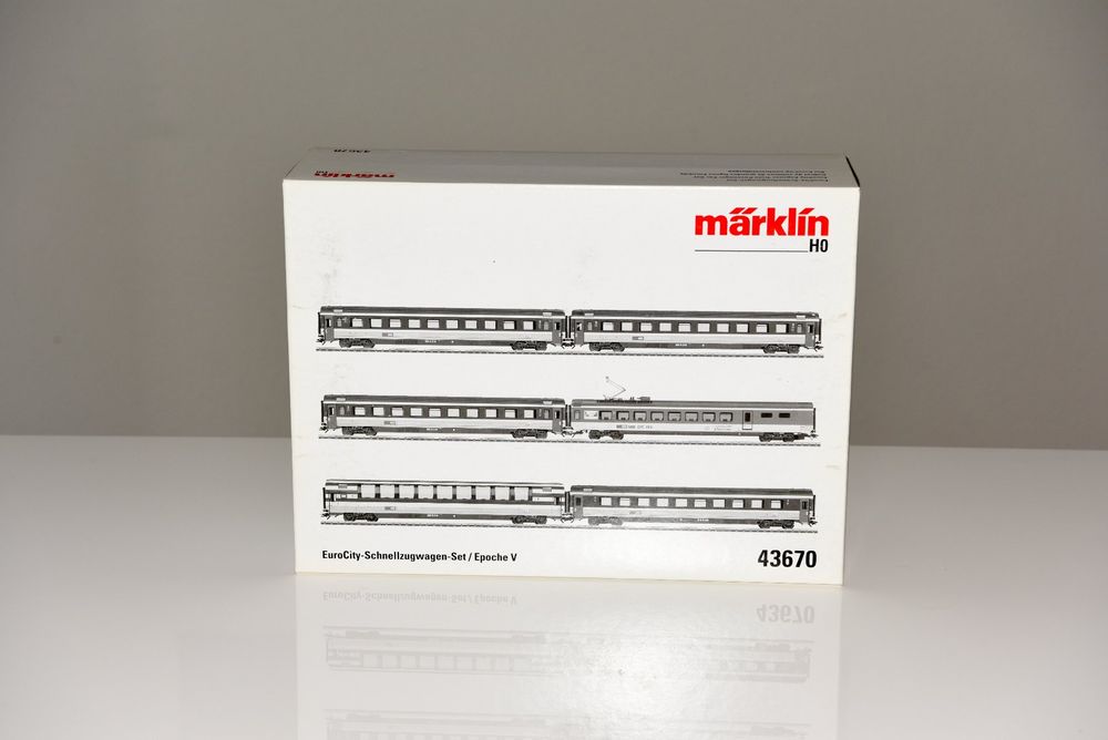 Märklin 43670 SBB EuroCity-Schnellzugwagen-Set Neu | Kaufen Auf Ricardo