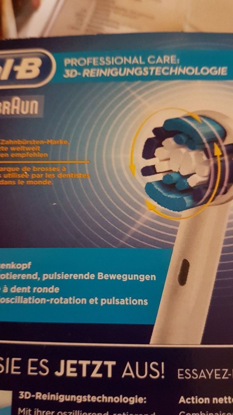 Oral B Zahnpflege: Oral B Zahnbürste prof.care – Neu und originalverpackt aus Duebendorf von Arenenberg1 2