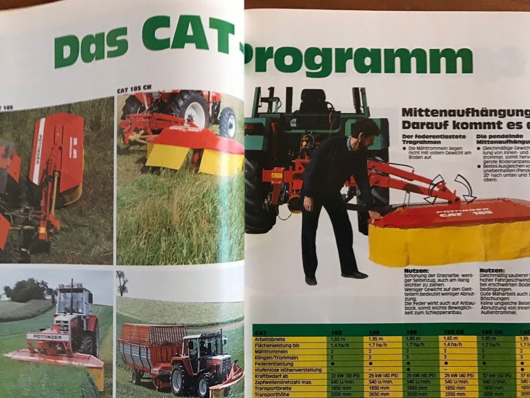 Traktoren: Pöttinger Prospekt Traktor Zubehör – Gebraucht aus Balterswil von Jeko1967 4