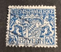 Bayern 1916 mit falz alte briefmarke