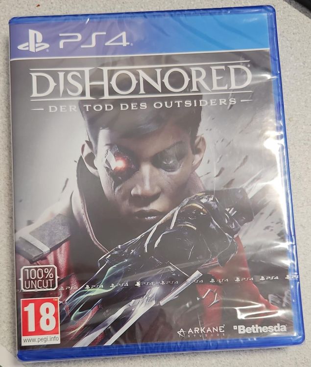 Bethesda Dishonored La mort de l'Outsider PS4 PlayStation 4 pas cher
