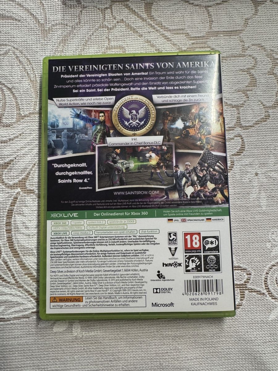 Giochi: Saints Row IV Commander in Chief Edition - Xbox 360 Game – Usato da Wil SG venduto da eid_m7ks 2