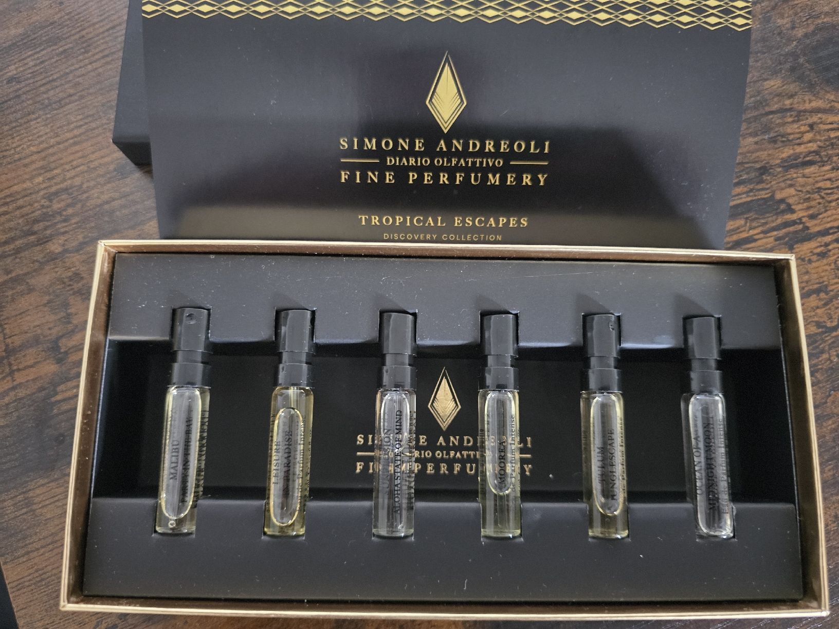 Simone Andreoli Profumi & Eau de Toilette: Simone Andreoli Parfüm Discovery Set – Usato da Interlaken venduto da Antonia_G