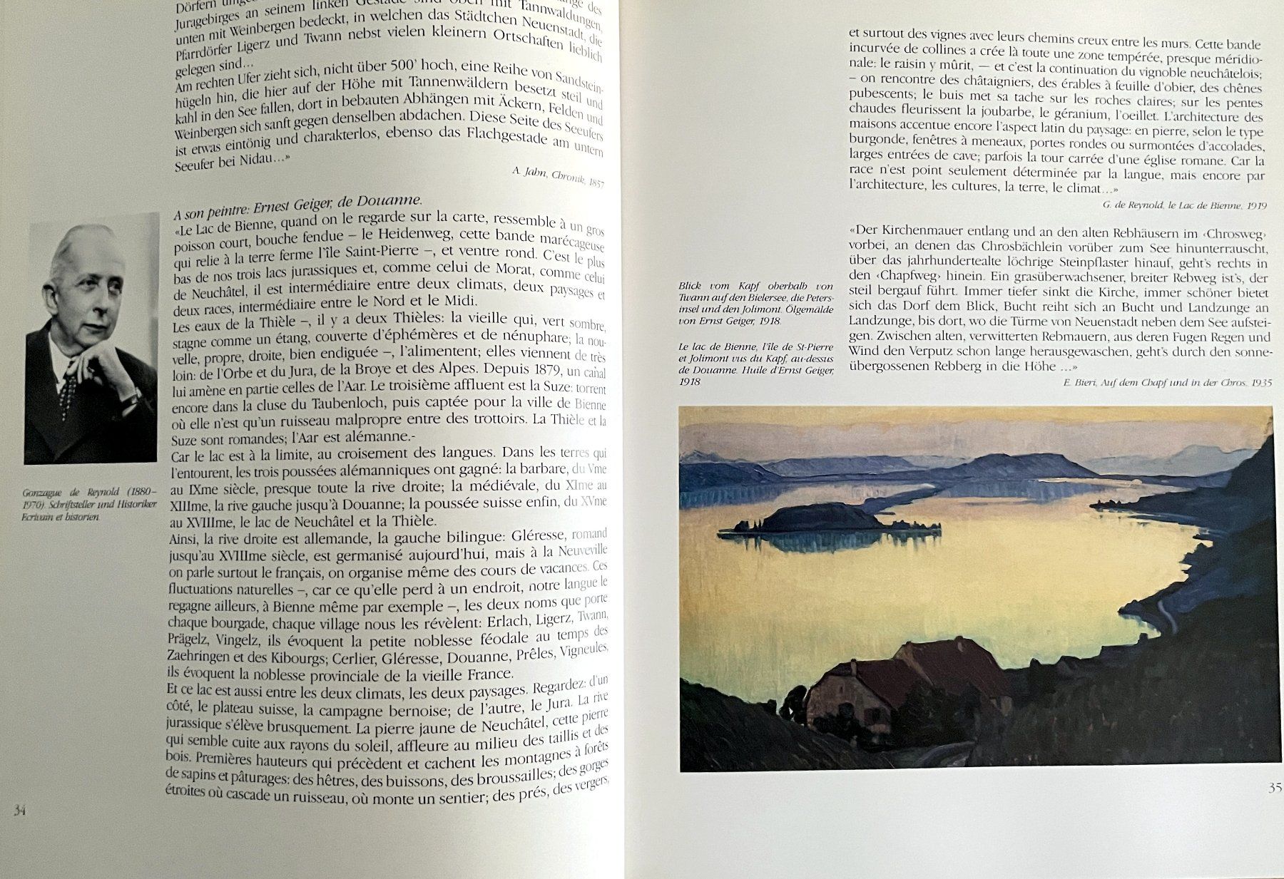 Libri: Bielersee - Lac de Bienne / Marcel Bourquin – Usato da Savagnier venduto da Ne2065 3