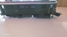 SBB CFF Elektrolokomotive 427 – H0 – Metall – Made in Wester