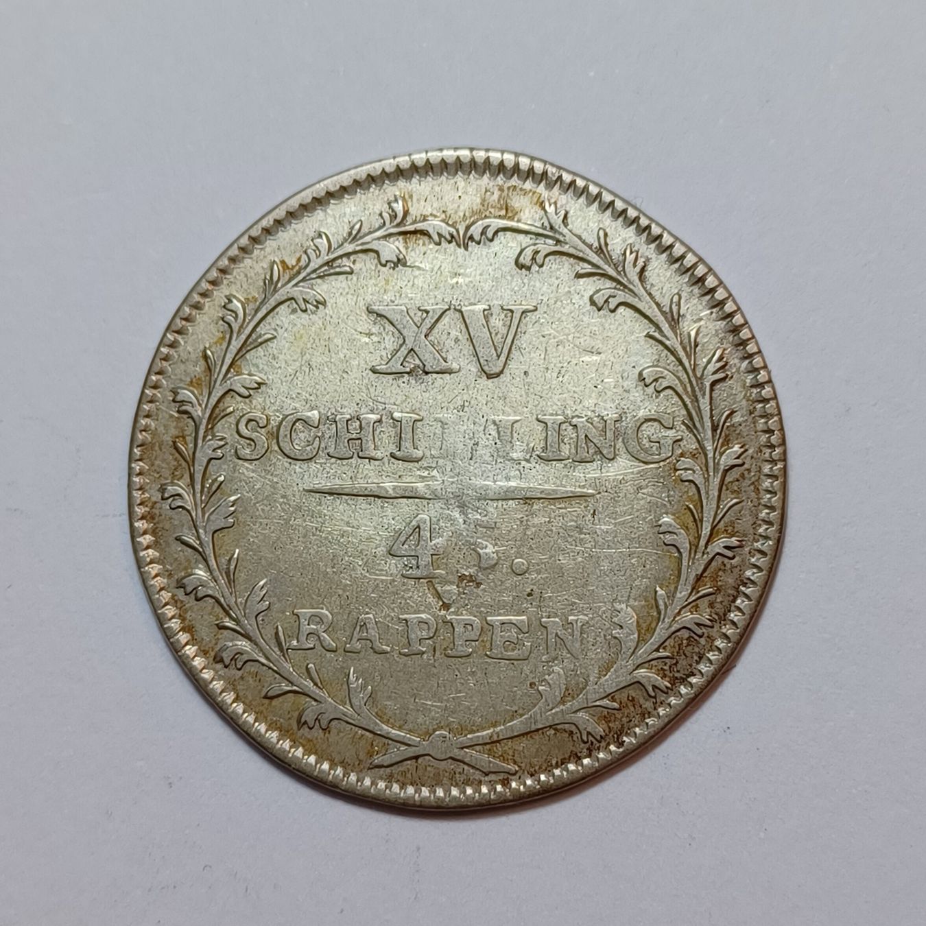 Toutes les monnaies: 15 Schillinge 1806 Glarus – D'occasion à Pfäffikon ZH par Schweizer_Muenzen