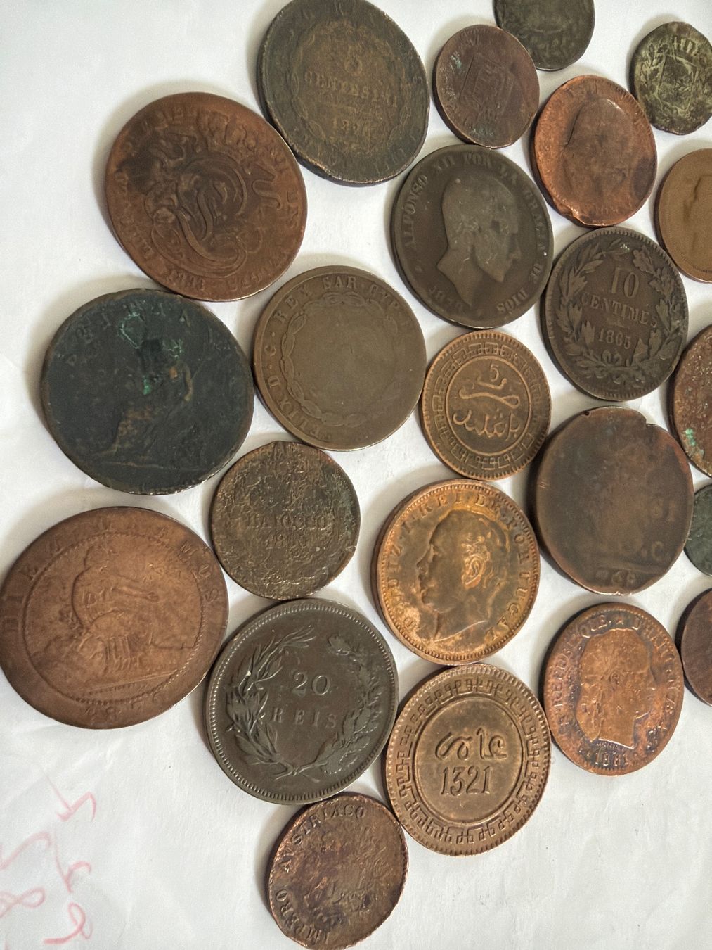 Tutti le monete: Pièces de monnaie bronze & cuivre – Usato da Hittnau venduto da Pat_yl7f 4