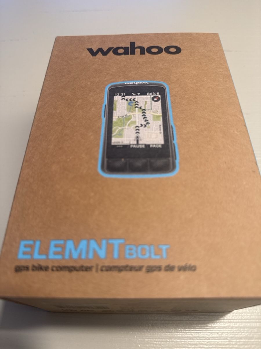Computer & Strumenti di misurazione: Wahoo ELEMNT BOLT 3 – Nuovo e nell'imballaggio originale da Morges venduto da Sageandme 1