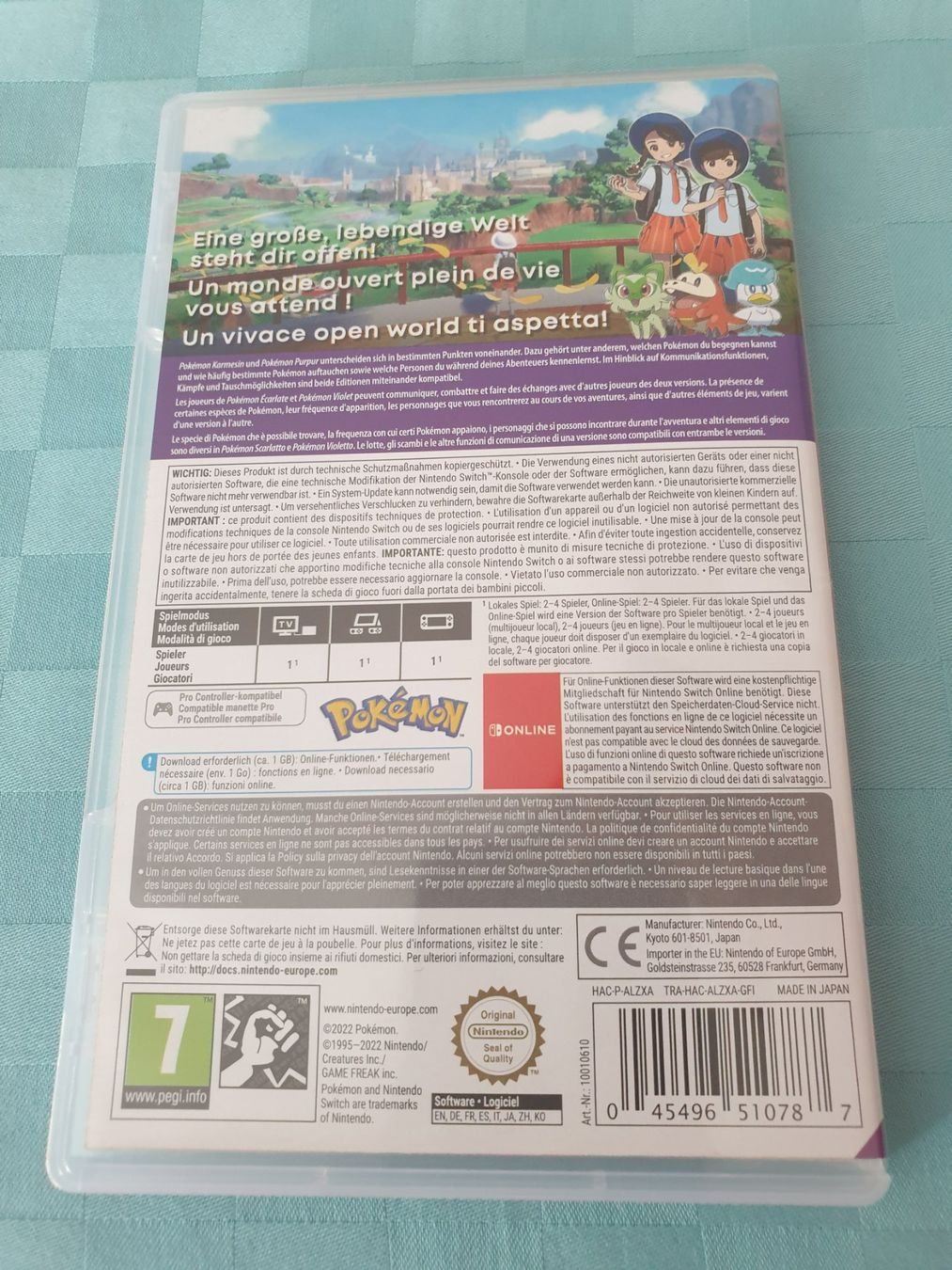 Nintendo Jeux: NINTENDO SWITCH Pokémon KARMESIN / SCARLET – D'occasion à Mörschwil par spirspi 4