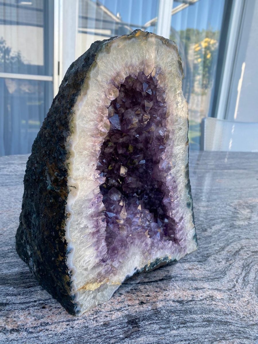 Pierres précieuses: Amethyst Geode Kristall Druse – D'occasion à Freienstein par 16pfischti 1