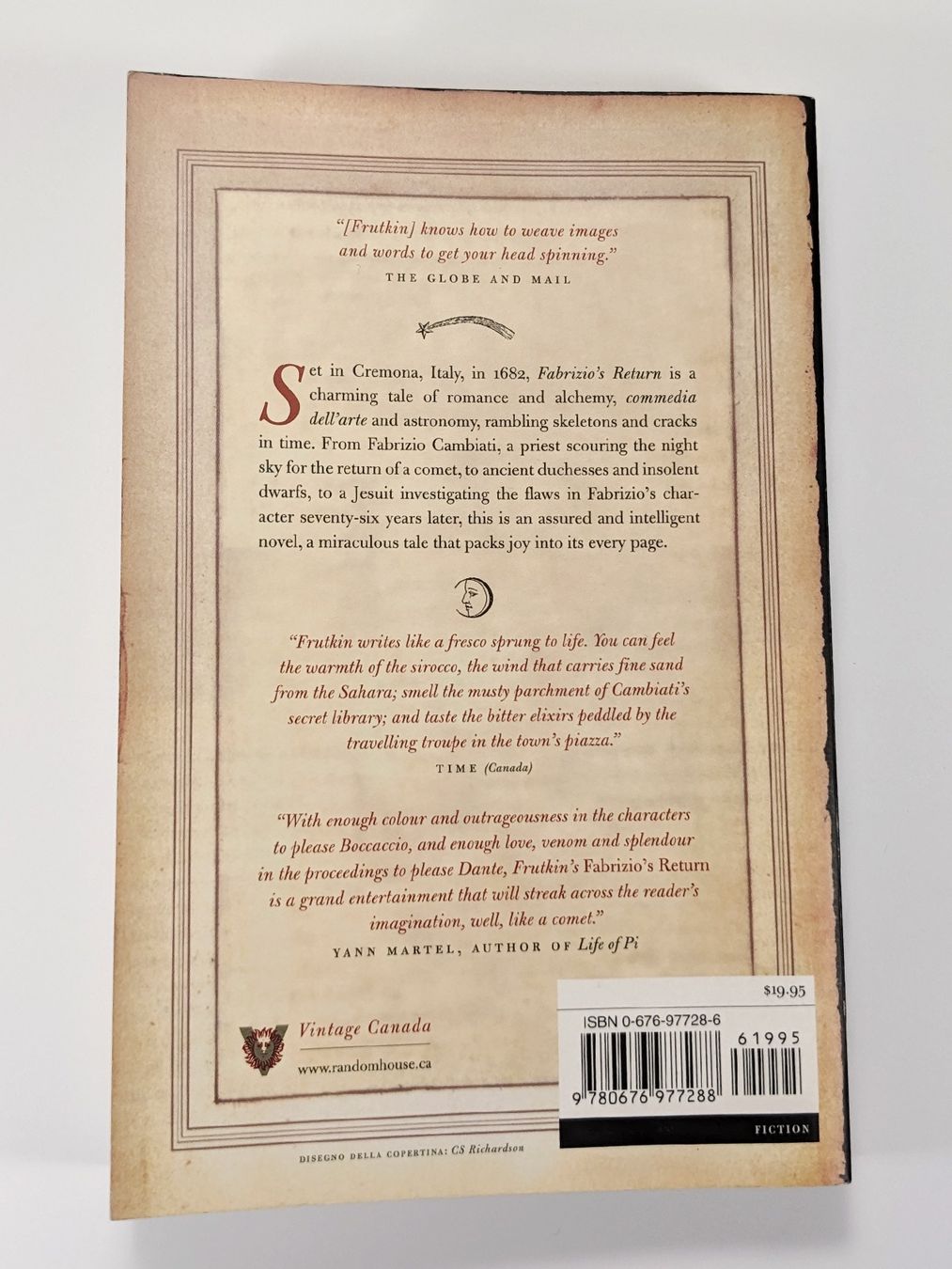 Libri: Fabrizio's Return by Mark Frutkin – Nuovo (secondo la descrizione) da Meilen venduto da GypsyCat 1
