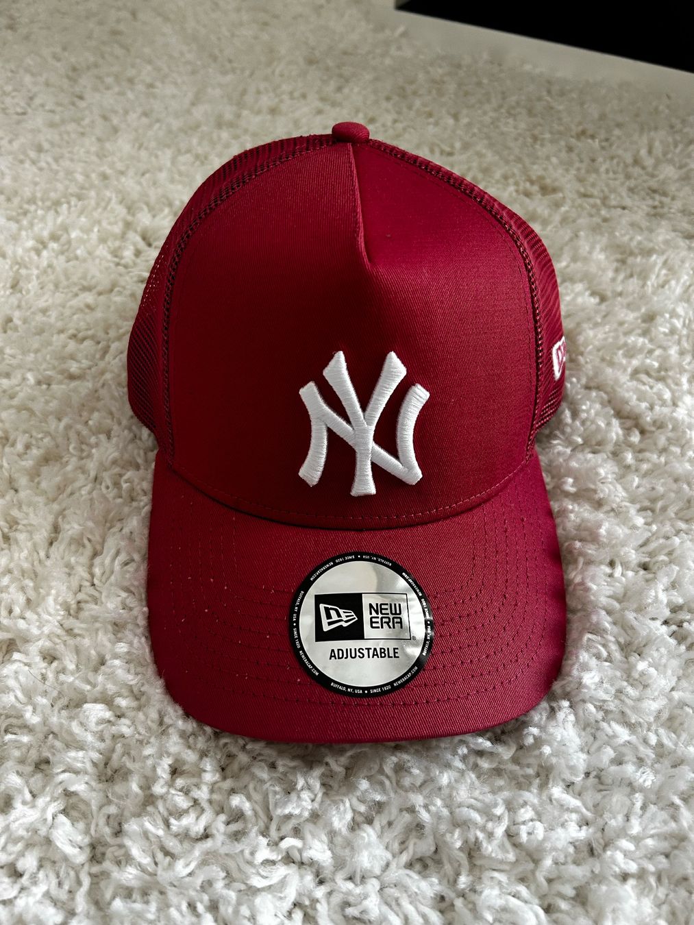 Copricapi, berretti & cappellini: New Era New York Yankees Cap Red White – Nuovo (secondo la descrizione) da Minusio venduto da gthegoat