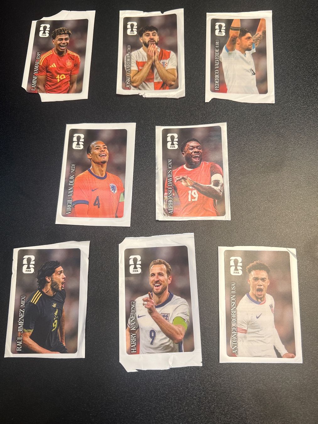 Panini Carte collezionabili: 8 verschiedene Panini Cola Sticker WC 2026: Yamal etc. – Nuovo (secondo la descrizione) da St. Gallen venduto da Leochad