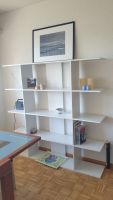 Bücherregal Weiss modern offenes Design