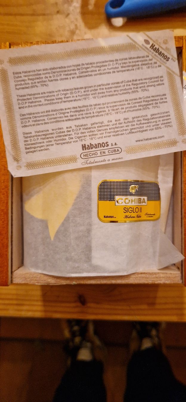 Cohiba Zigarren: ORIGINAL Cohiba Zigarren 25 Siglo 2 – Neu und originalverpackt aus Pratteln von PrepperShepherd 2