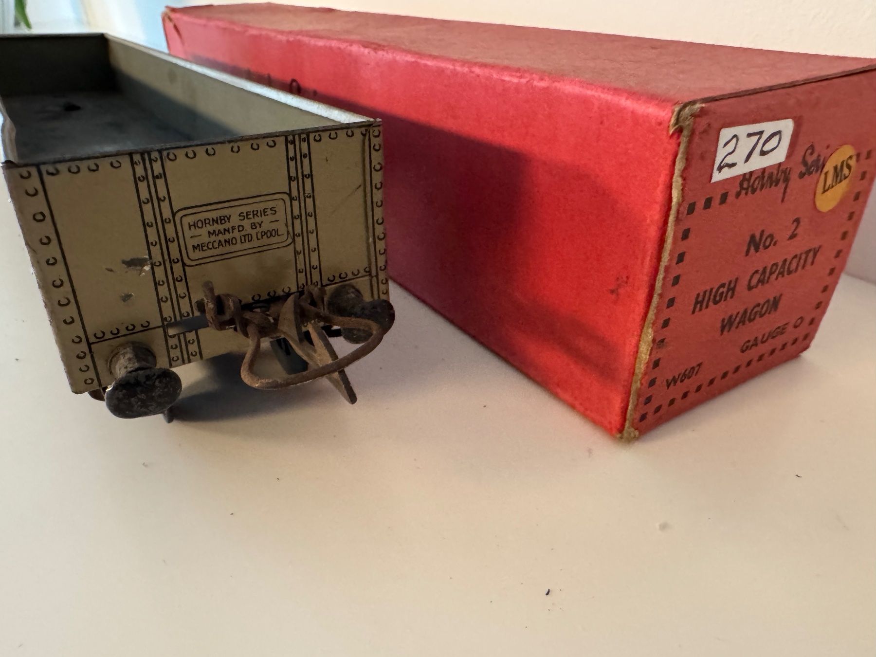 Hornby - LMS High Capacity, 30iger, Spur 0, Rarität (W391) (Gebraucht ...