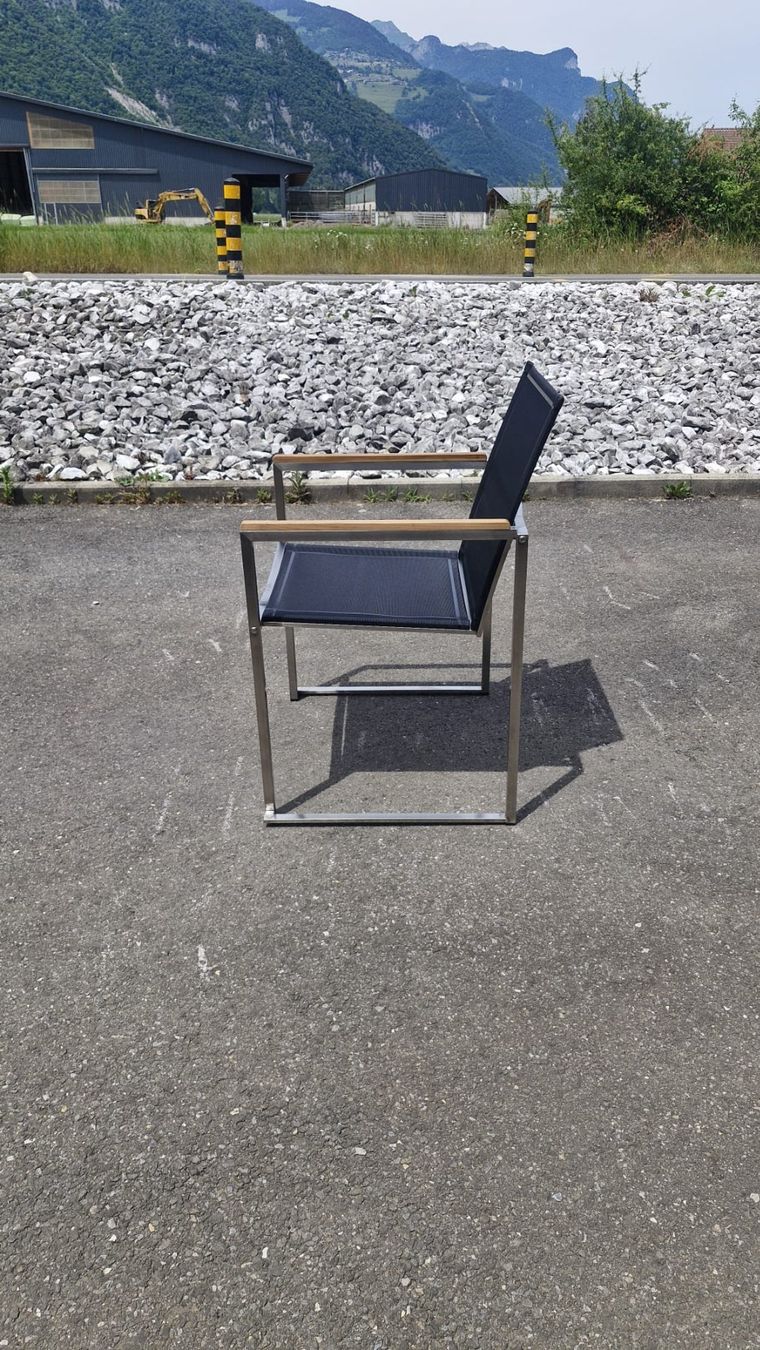 Sedie: 8 Chaises en acier Inox – Nuovo (secondo la descrizione) da Muraz (Collombey) venduto da Kadoc46