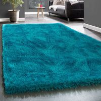 -60% ‼️ Hochflor Teppich Shaggy Uni XXL 200x280 NEU