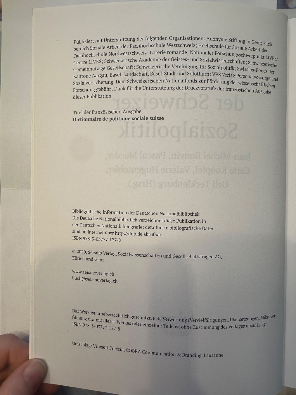 Libri: Wörterbuch der Schweizer Sozialpolitik – Nuovo (secondo la descrizione) da Boll venduto da Ha-Se 3
