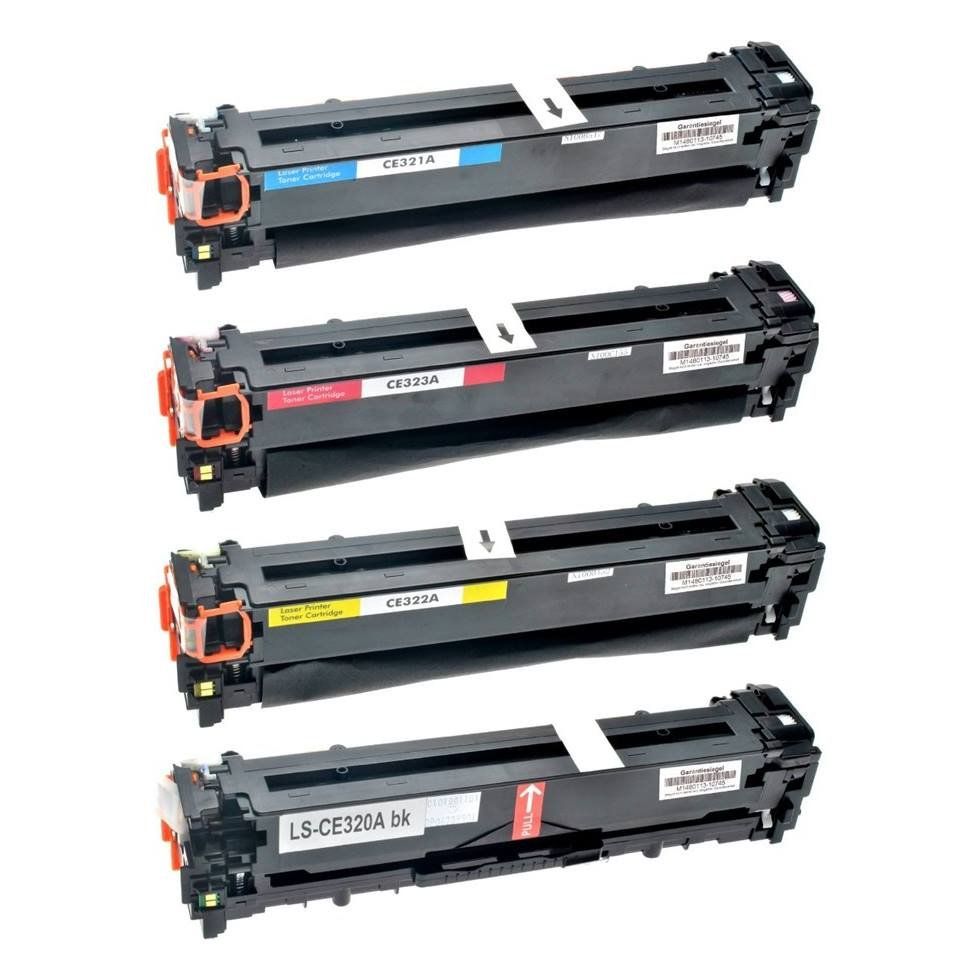 Hewlett Packard Cartucce per stampanti & toner: HP Toner Rainbow Kit 128A Original – Nuovo e nell'imballaggio originale da Mellingen venduto da Browser67 1