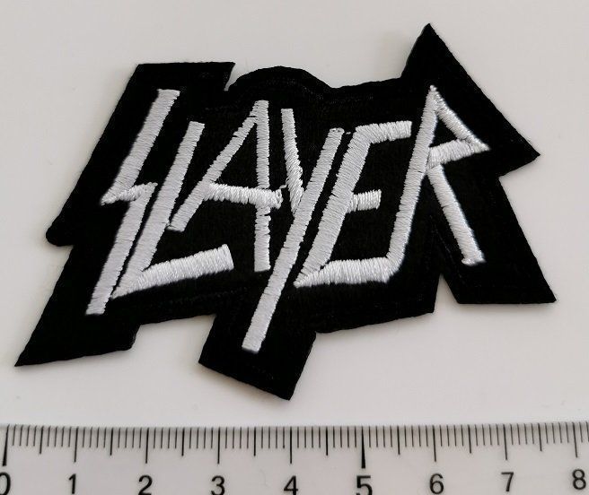 Toppe: Slayer - Aufnäher (neu) – Nuovo e nell'imballaggio originale da Wilen b. Wollerau venduto da morethanmusic