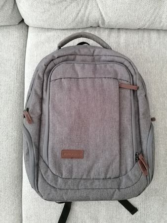 Gray Backpack Kross in Great Condition Grauer Rucksack