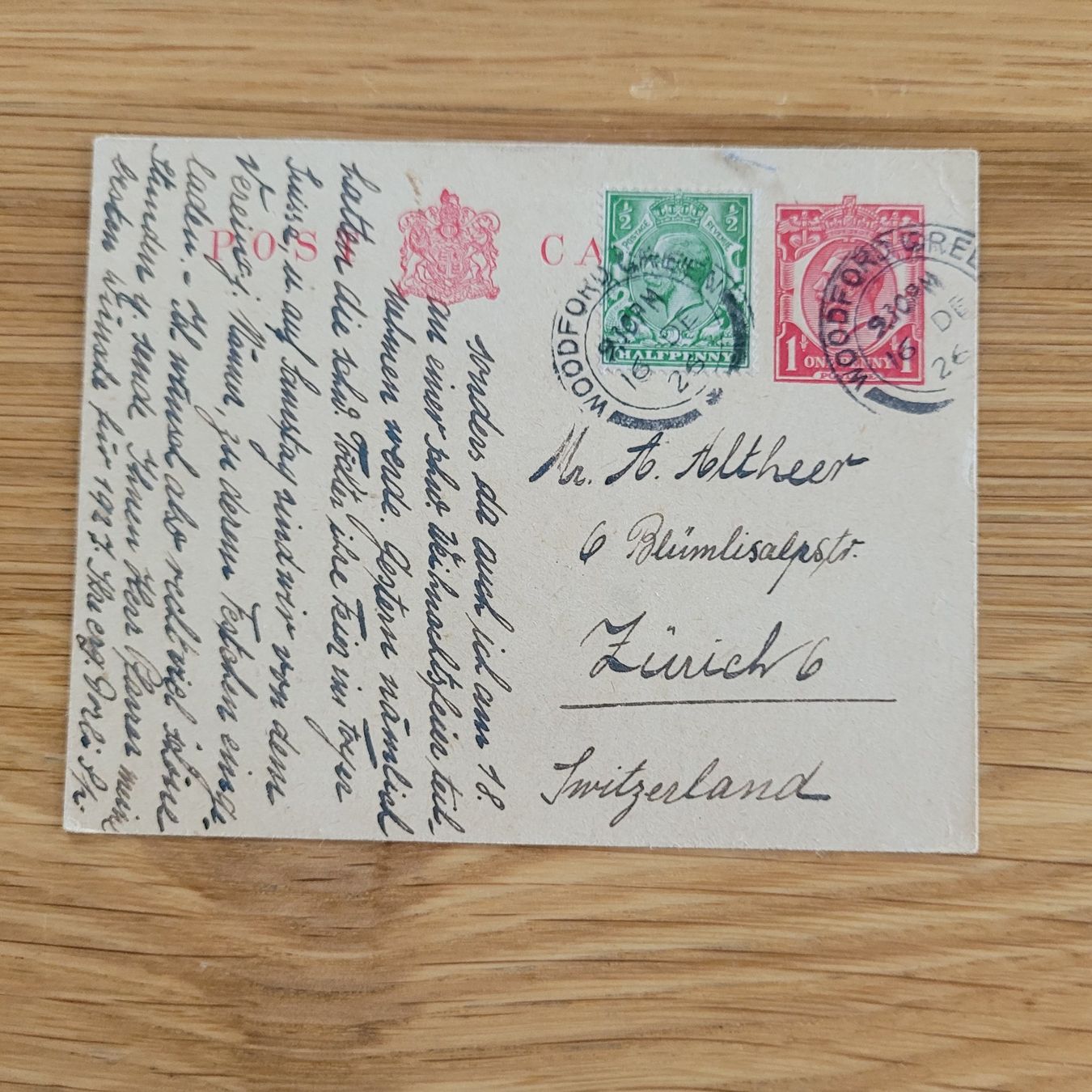 Alle Briefmarken: GS Zürich 1926 – Gebraucht aus Biel/Bienne von Destockweb