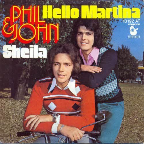 Schallplatten: Phil & John - Hello Martina / Sheila (7") – Gebraucht aus Romanshorn von and_2nf7