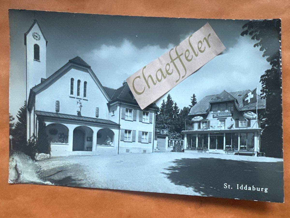 Cartoline postali: 1973 St. Iddaburg, Gähwil SG, verschickt 1973 – Difettoso da Zürich venduto da Chaeffeler