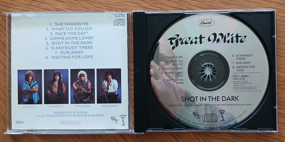 Great White Shot In The Dark (CD) Guter Zustand (Gebraucht) in