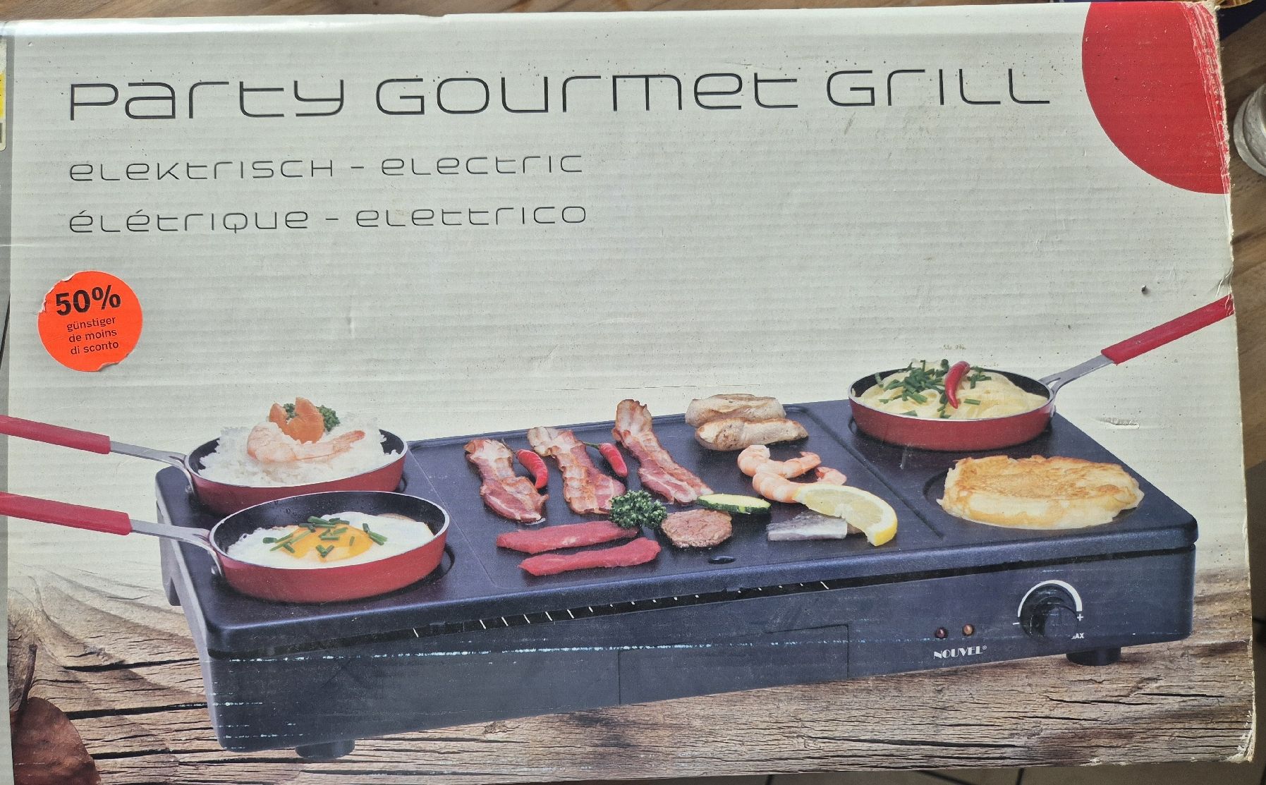 Coop Küchengeräte: Party Gourmet Grill elektrisch  – Neu (gemäss Beschreibung) aus Zufikon von Ayla2018