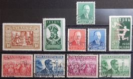 Litauen Lot mit alten Werten