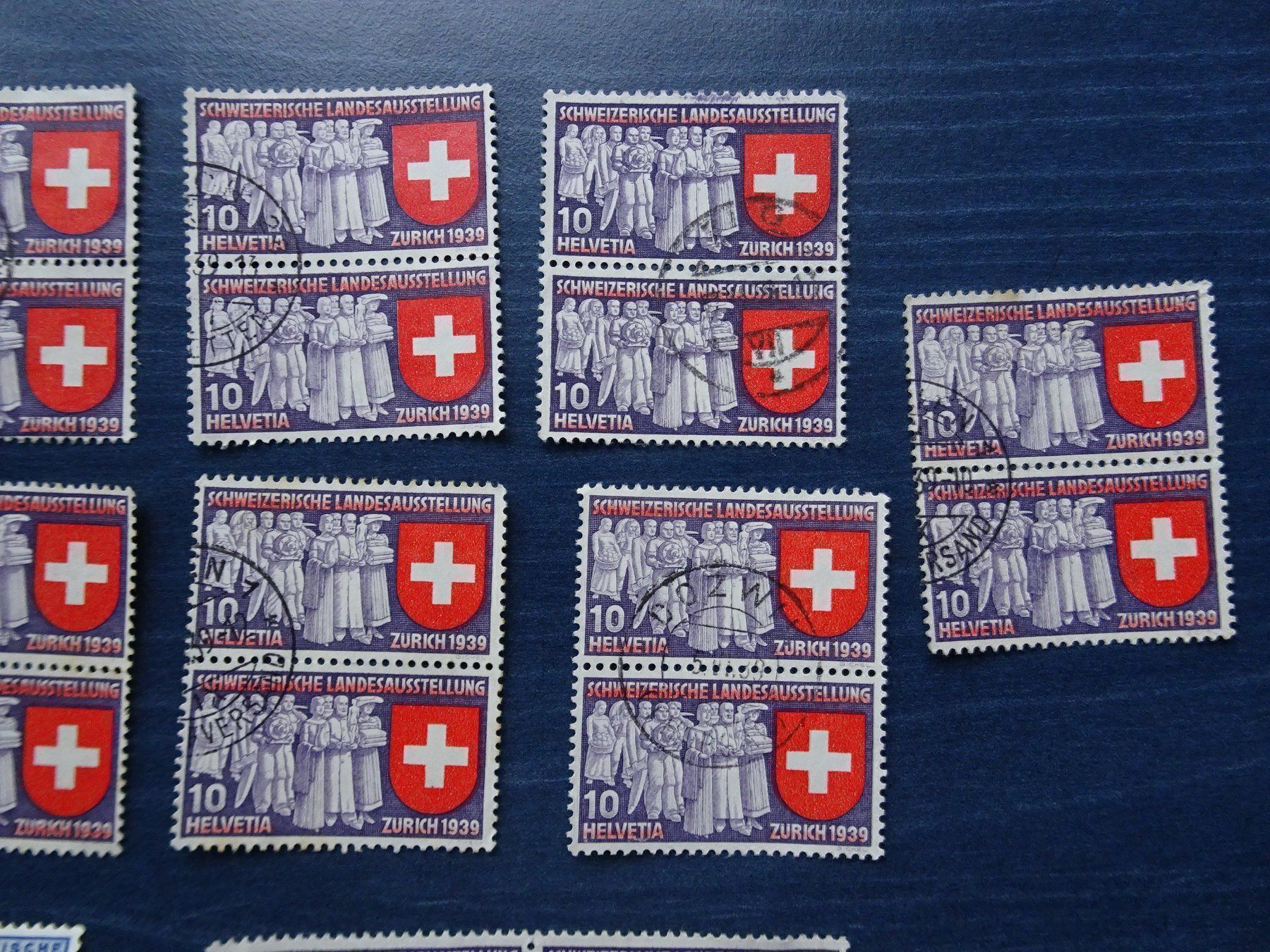 Alle Briefmarken: 1939 – Gebraucht aus Aadorf von Chnorli-Furz 3