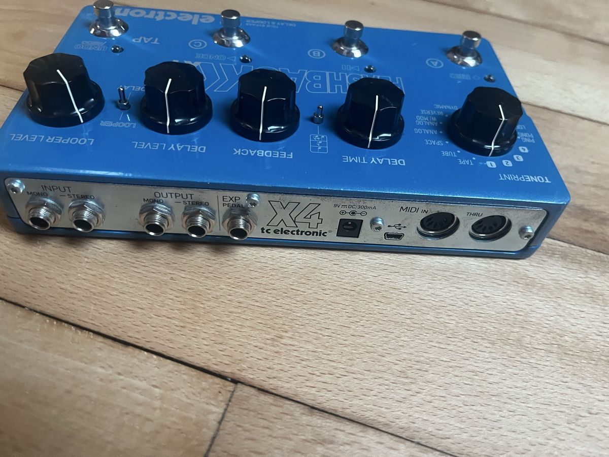 Strumenti musicali: TC Electronic Flashback X4 Delay & Looper Pedal – Usato da Winterthur venduto da chew11 2