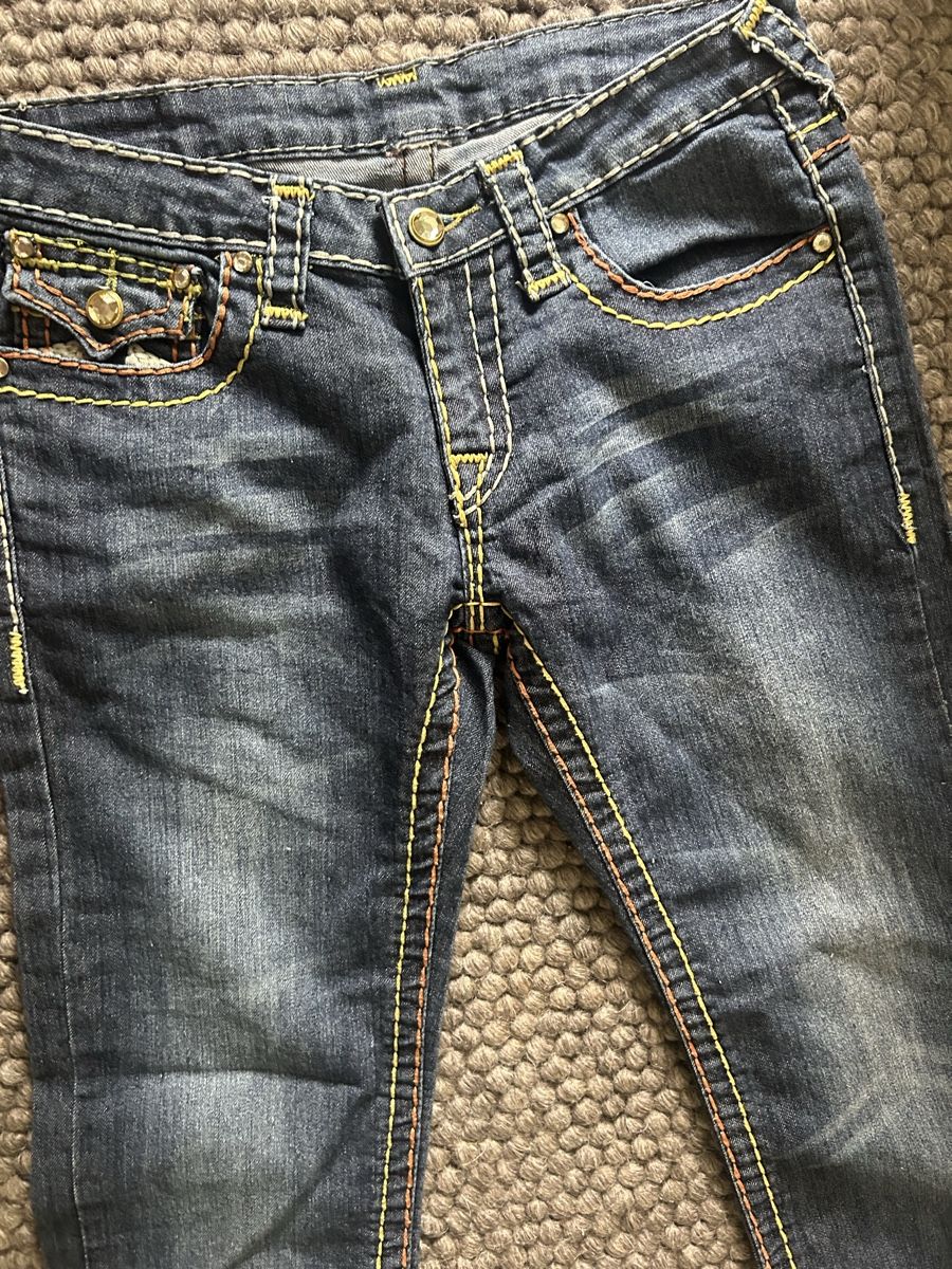 True Religion Jeans: Dark Blue True Religion Jeans  – Nuovo (secondo la descrizione) da Winterthur venduto da nov_wgx2 3