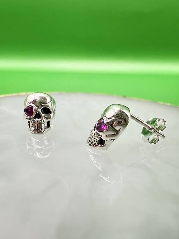 Altri gioielli: Schmuckset Schädel aus 925 Sterling Silber – Usato da Thalwil venduto da han_2b8c 8
