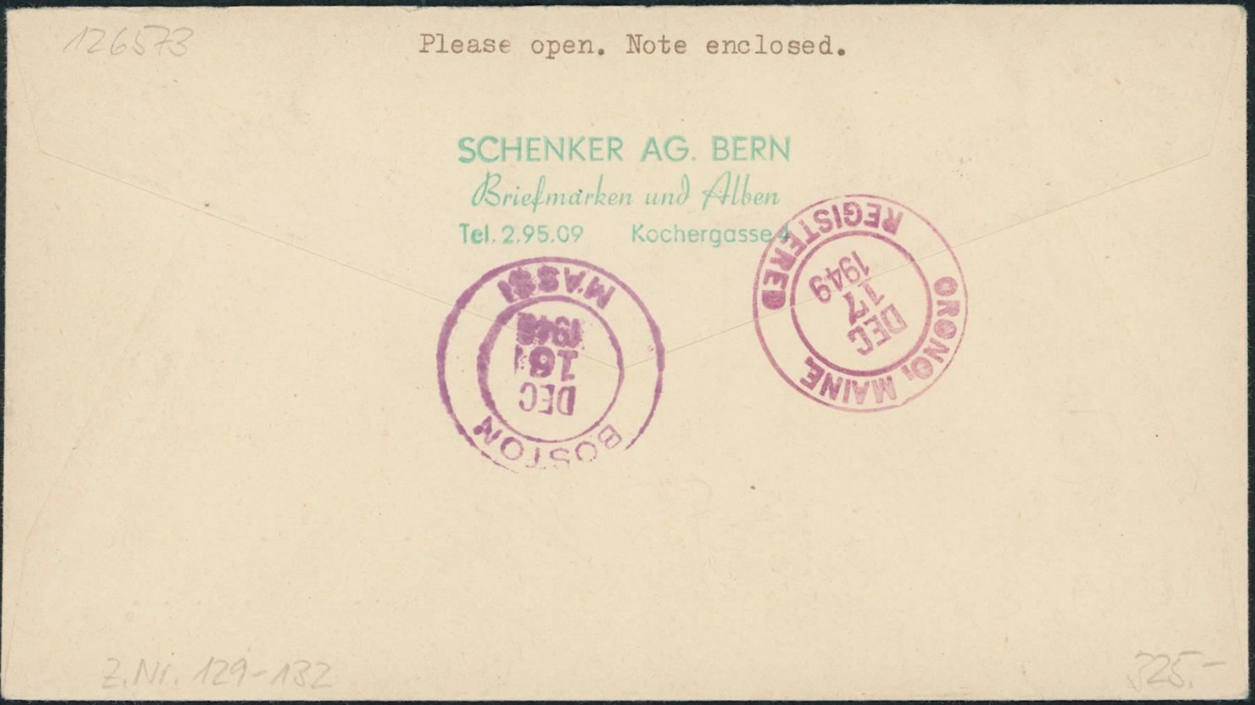 Tous les timbres: 1949 - Pro Juventute - FDC ET • dt – D'occasion à Schindellegi par leecollect 1