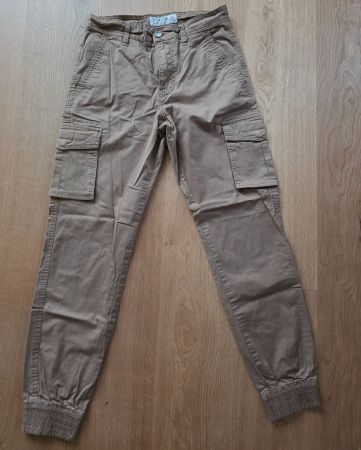 Cargohose "Cotton & Silk" Gr 44 Farbe Karamell