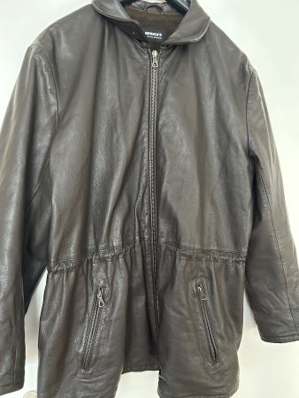 Unisex Bernie’s Lederjacke gefüttert Gr.40