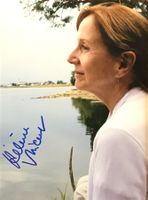 Hélène Vincent 1943- Autogramm signiert Foto 15x21cm