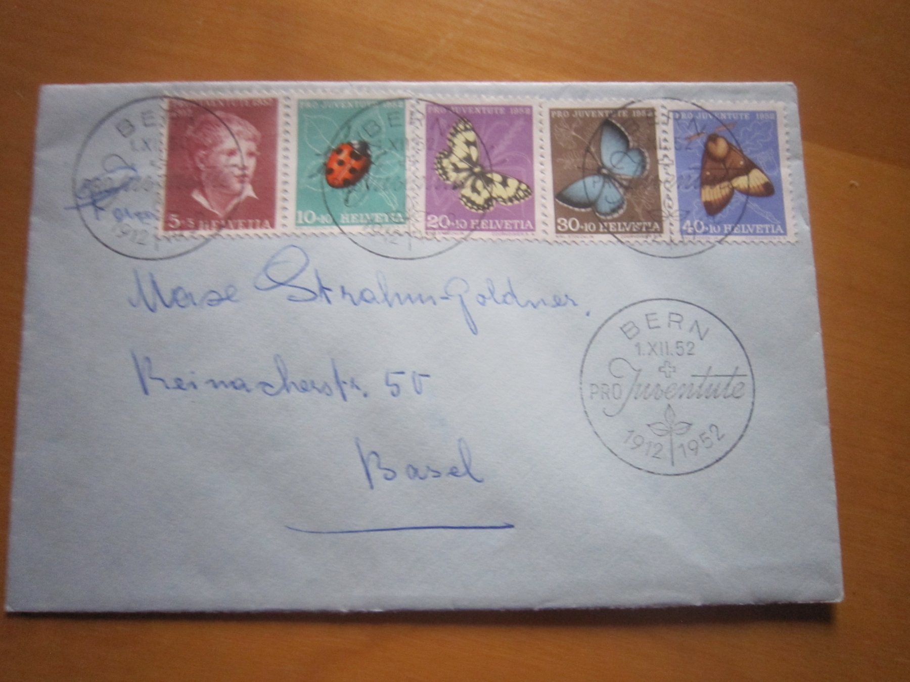 Tous les timbres: PJ 1952 FDC Serie – D'occasion à Gordola par Polentaefung