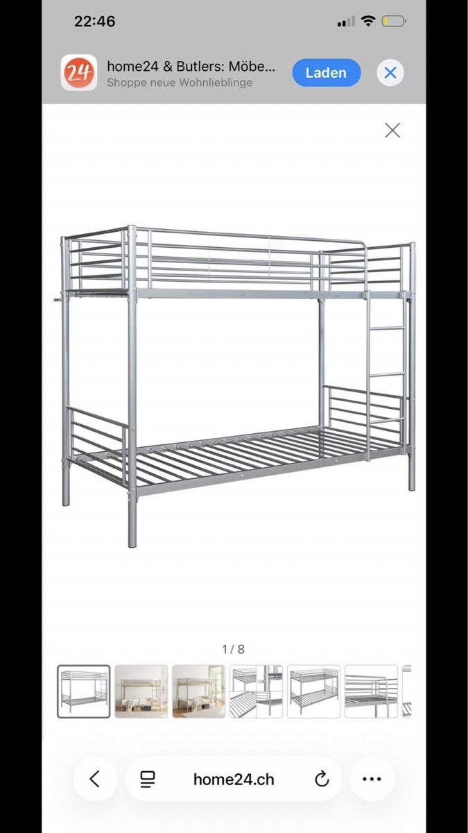 Letti: Doppelbett – Usato da Staad SG venduto da mik_9q78